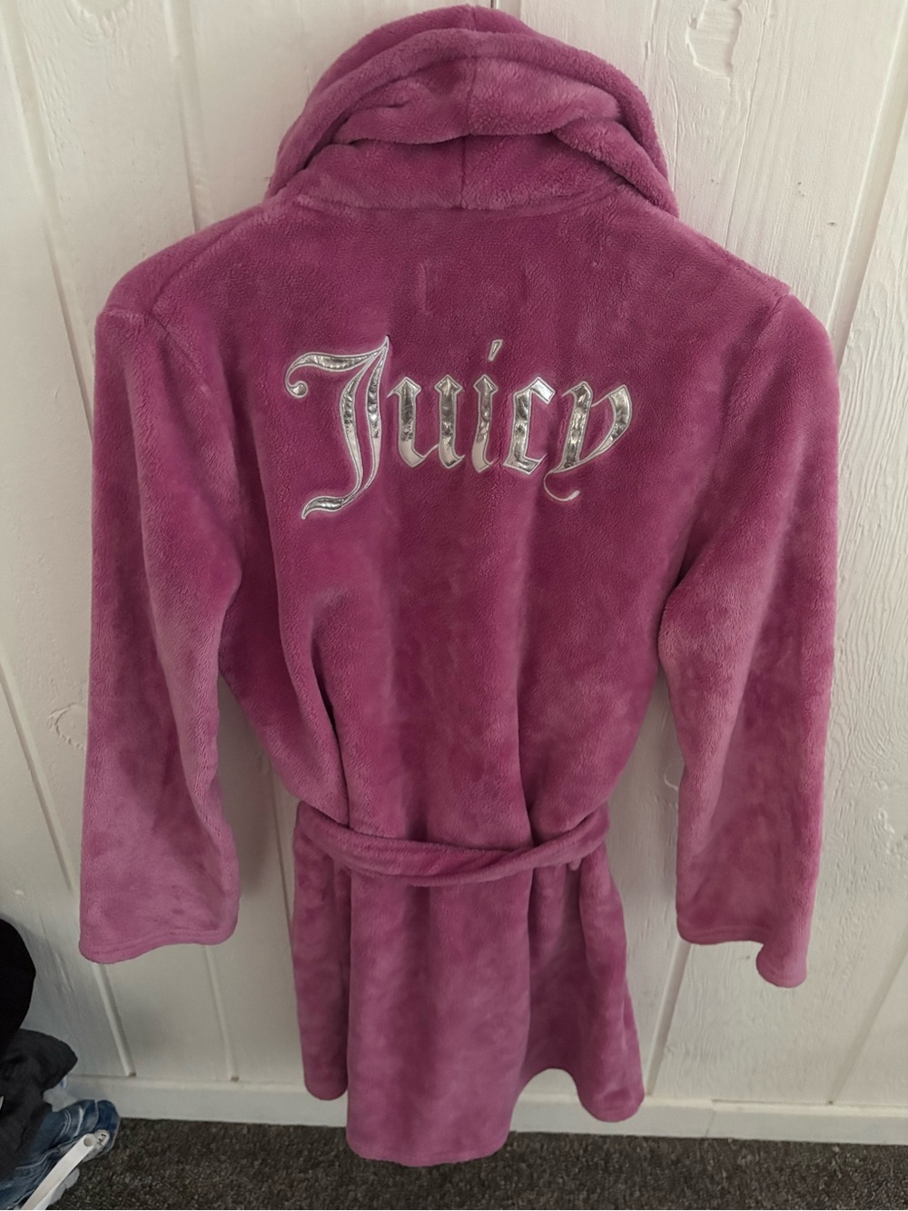 Juicy Couture PINK Plush Robe